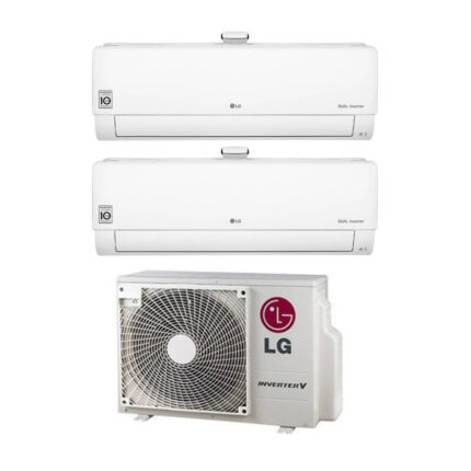 LG Dual Split Inverter serie ATMOSFERA 9+9 met MU2R17 R-32 Geïntegreerde Wi-Fi 9000+9000