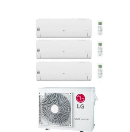 LG Trial Split Inverter Vrij Smart 12+12+12 btu MET MU4R25 R-32 - 12000+12000+12000