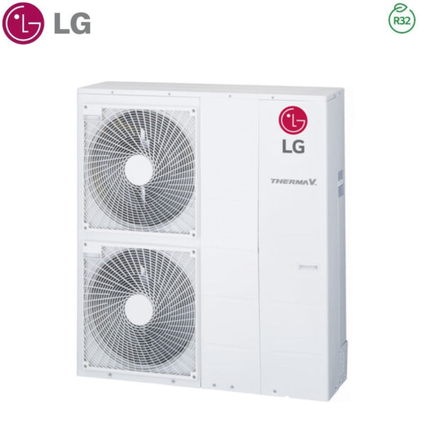 Compacte Mini Chiller LG Therma V monoblock met 16,0 kW vermogen en R-32 koelmiddel.