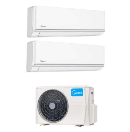 Midea Dual Split Inverter Elegance 9000+9000 met M2OH-14HFN8-Q R-32 Wi-Fi Optie 9+9