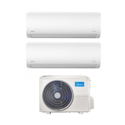 Midea Dual Split Inverter airconditioner serie XTREME PRO 12000+18000 Btu met M3OA-27 R-32 ingebouwde Wi-Fi