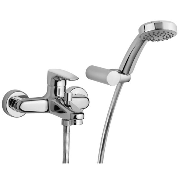 Mengkraan PAINI serie PARALLEL Eénhendel bad Extern + Duplex cod. 47CR105