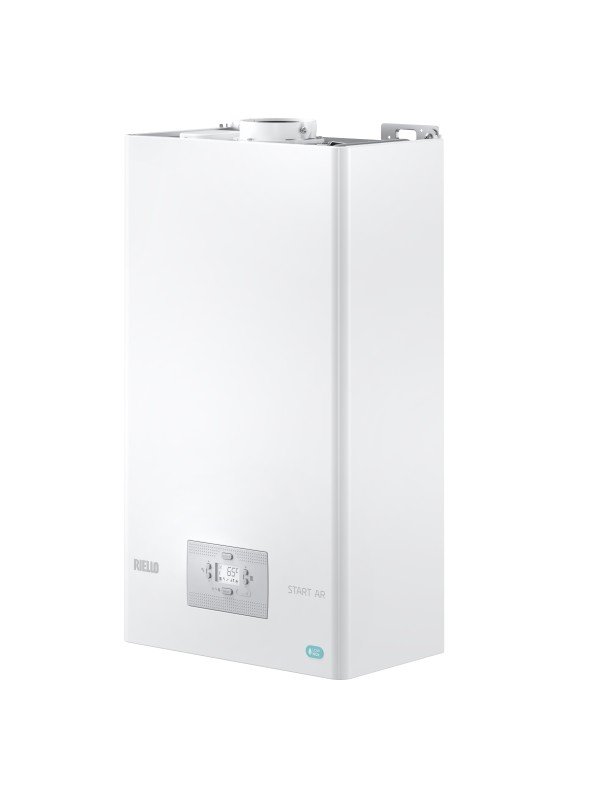 Riello START AR 25 Kis LOW NOx condensing boiler cod. 20171062 complete with methane fume exhaust kit - NEW
