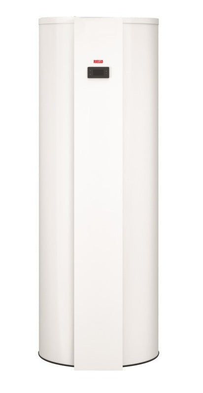 Efficiënte Riello NEXPRO 180 ACS warmtepompboiler met warmtepomp - compact design, moderne uitstraling