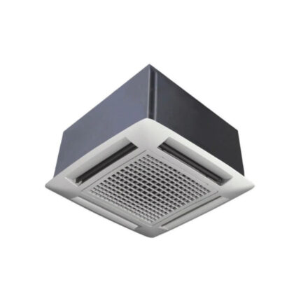 Krachtige ventilconvector met bediening, rooster en strak ontwerp - Riello Hydroline RK 24 N voor warmtepompen.