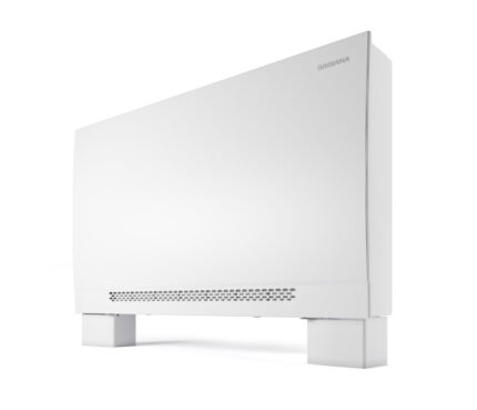 Krachtige Slimme Ventilconvector met Mobiel Sabiana WHISPER CFF-ECM-MV-CB-T 20: Digitale Wi-Fi en BT Besturing, Inverter Motor.