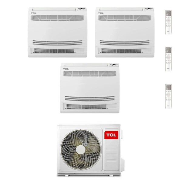 TCL Trial Split Inverter airconditioner Console 9+9+12 met MT3240 R-32 Ingebouwde Wi-Fi