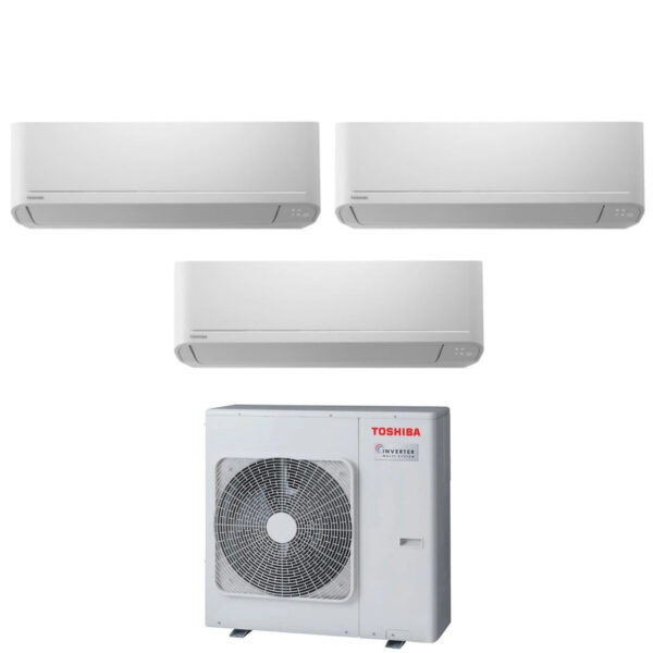 Klimaatapparaat Toshiba Trial Split Inverter serie SEIYA 10+10+16 (9+9+15) RAS-3M26U2AVG-E R-32 Optionele Wi-Fi 10000+10000+16000 (9000+9000+15000)
