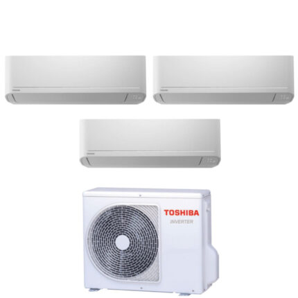 Toshiba Trial Split Inverter serie SEIYA 7+7+10 (7+7+9) RAS-3M18U2AVG-E R-32 Optionele Wi-Fi 7000+7000+10000 (7000+7000+9000)