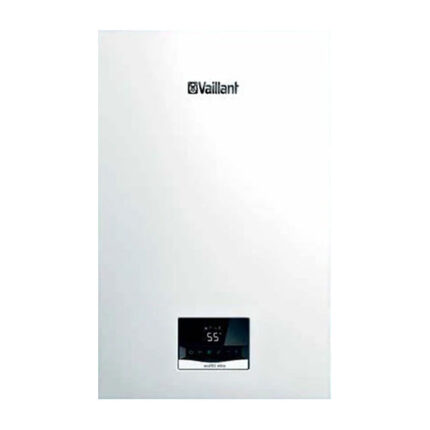 Condensatieketel Vaillant ecoTEC INTRO 24 kW met rookafvoerset, aardgas, ErP-label.