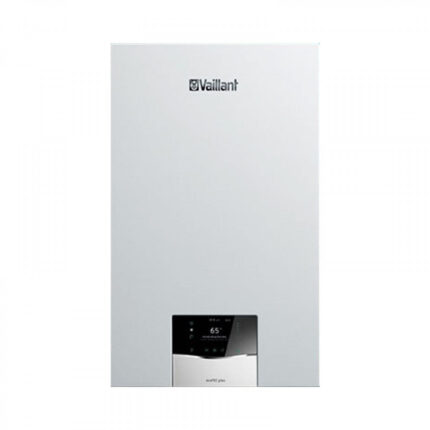 Condensatieketel Vaillant ecoTEC Plus VMW 30 CS/1-5 0010022022 op aardgas of GPL, compleet met rookafvoerset.
