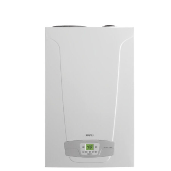 Baxi Condensation Gas Boiler Model NUVOLA DUO-TEC+ 24 GA with Acumulation 40 Liters of Methan or Gpl Complete Smoke Discharge Kit Double Smoke Kit,Methan/Gpl