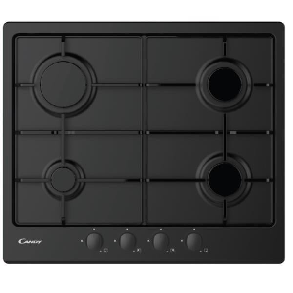 Pianokoken Een gas-snoepidee CHW6BRBB 4 Fuochi (L59,5xP51) Zwart