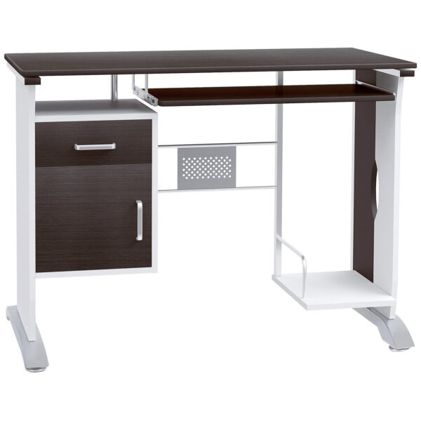 Easycomfort Schroef voor Computerdeur PC, Schroef voor Camera en Kantoor met Houten Cassette 100x52x75 cm