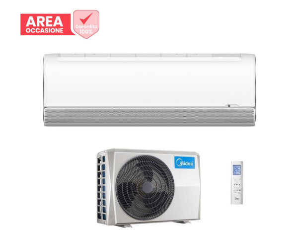 GEBIED GELEGENHEDEN Airconditioner Omvormer Midea BreezeleSS+ 12000 btu R-32 A+++ MSFAAU-12HRFN Wi-Fi geïnstalleerd