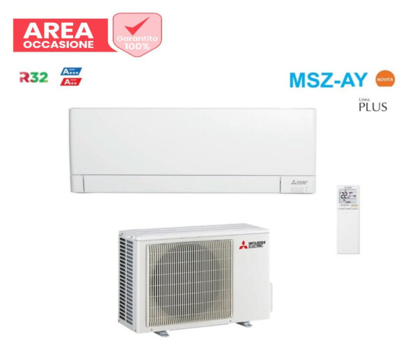 GELEGENHEDEN IN DE GEBIED Airconditioning Mitsubishi Electric Inverter Line Plus-serie MSZ-AY 9000 Btu MSZ-AY25VGKP R-32 Wi-Fi Geïntegreerd A+++/A++