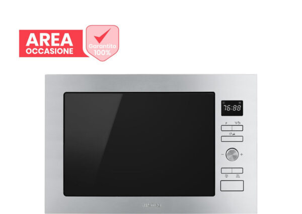 GELEGENHEDEN Magnetron Verhoging Smeg FMI425X 1000 W 25 liter (A38,8xL59,5xP37,7) Grill Kwartsrooster Roestvrij staal
