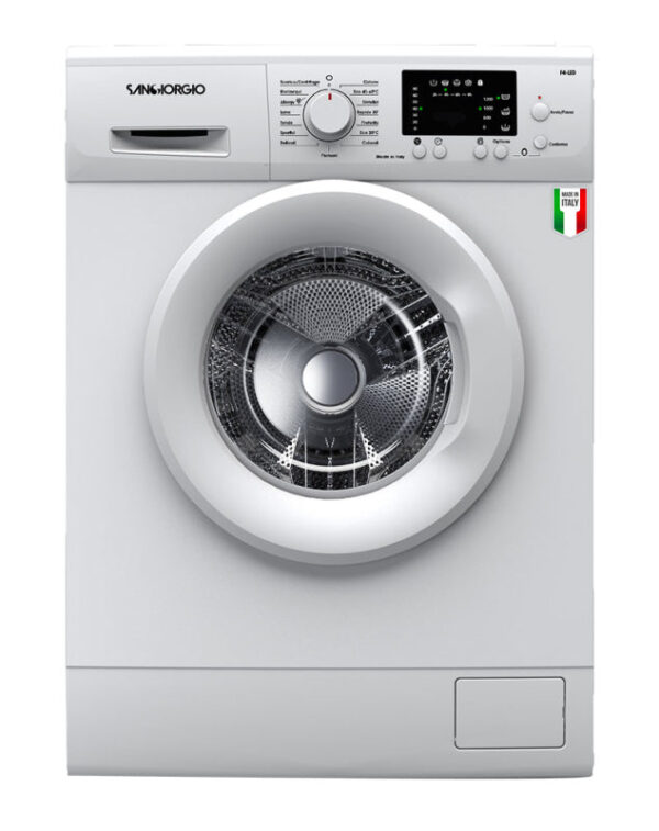 Wasmachine Frontale Lading San Giorgio F510L 5 Kg F4 SERIE Slim Klasse E 1000 Draaien (A85xL59,5xP45) Wit