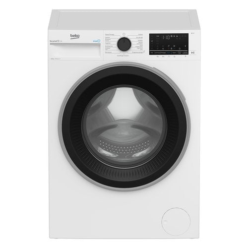 Wasmachine Voorlader Beko BEYOND BWT3104S 10 kg Klasse A 1400 Draad (A84,5xL60xP58) Wit Bluetooth Vapor