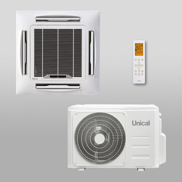 Air Conditioner Unique Cassetta 4 Vie R-32 30000 btu CS11 30H Gas R-32 Wi-Fi Optional A++A+