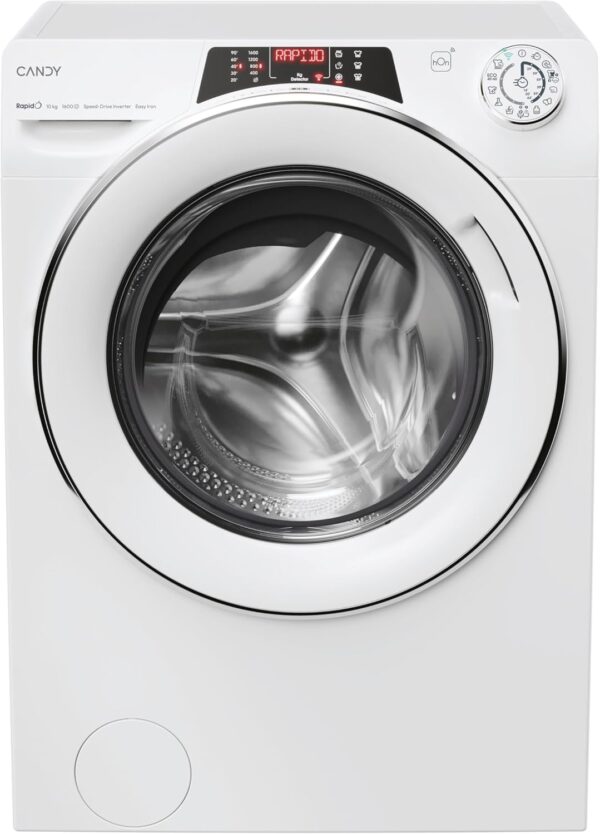 Candy RapidO RO16106DWMCT/1-S 10 Kg Class A 1600 Turn (A85xL60xP58) Vapor Function App hOn White