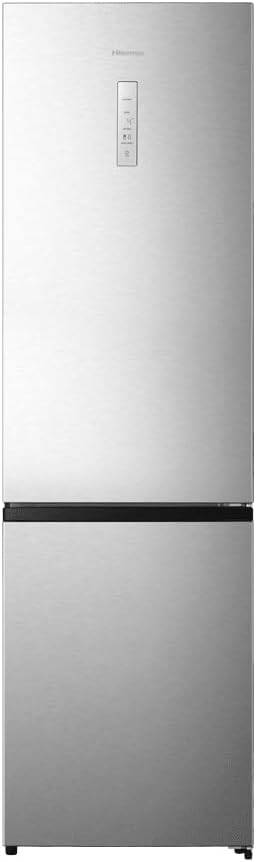 Koelkast gecombineerd Hisense RB440N4ACD 336 liter Klasse D (A204xL59,5xP59,5) RVS