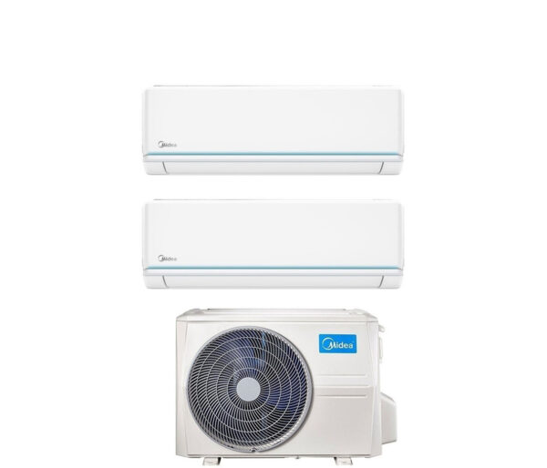 Midea Dual Split Inverter Series EVOLUTION 9+18 with M2OE-18HFN8-Q R-32 Integrated Wi-Fi 9000+18000