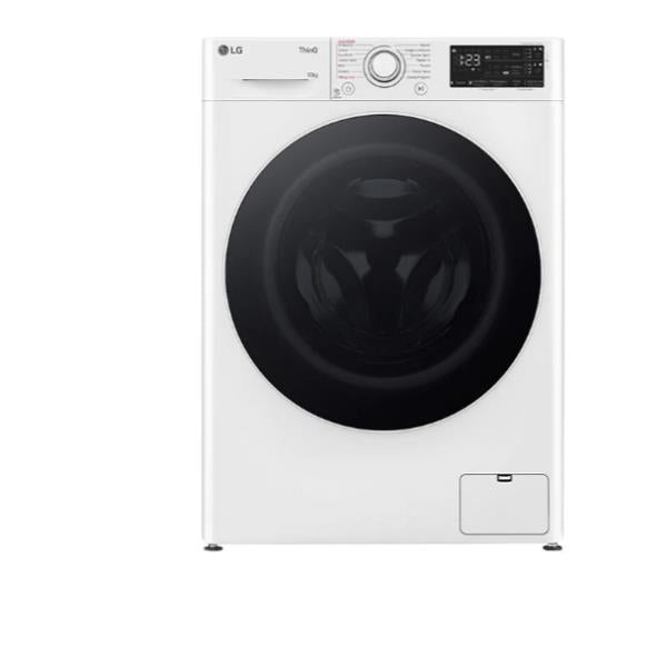 Wasmachine voorlader LG-serie R3 F4R3710NSWW 10 kg Klasse A-10% 1400 draai (A85xL60xP56,5) Zelfdosering wassen Wi-Fi stoom