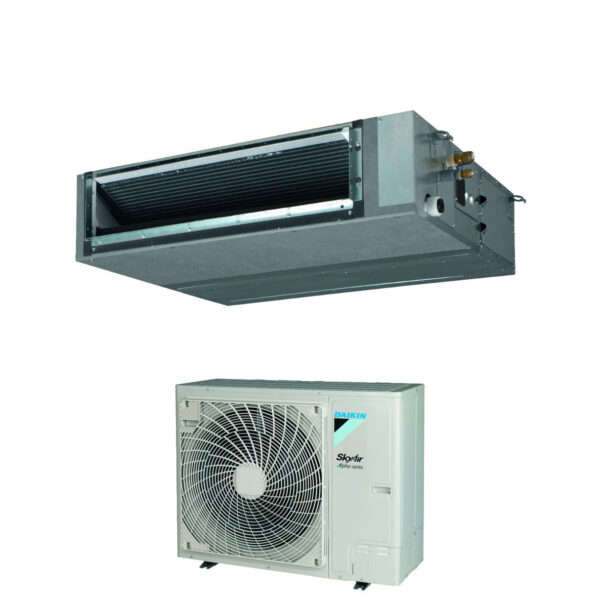 Air Conditioner Daikin Bluevolution Channelled Canalizable Media Prevalence 42000 Btu FBA125A + RZAG125NV1 Monophase R-32 Wi-Fi Optional Class A++/A+