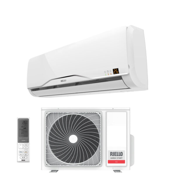 Riello Inverter Airconditioning Serie Aaria Start 9000 Btu AMW25ST R-32 Klasse A++ Wi-Fi Optioneel