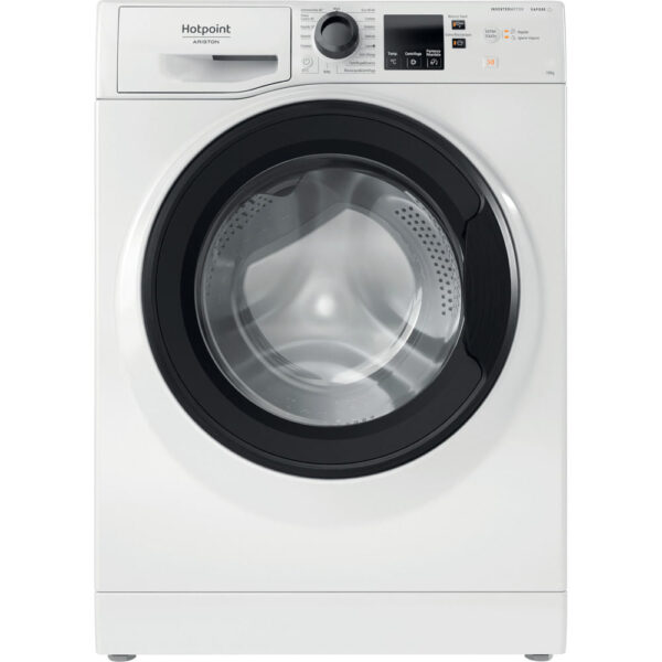 Wasmachine Frontale Hotpoint Ariston Active 40 NF1046WK IT 10 kg Klasse A 1400 Draad (A85xL59,5xP60,5) Motor Hygiëne Stoomomvormer