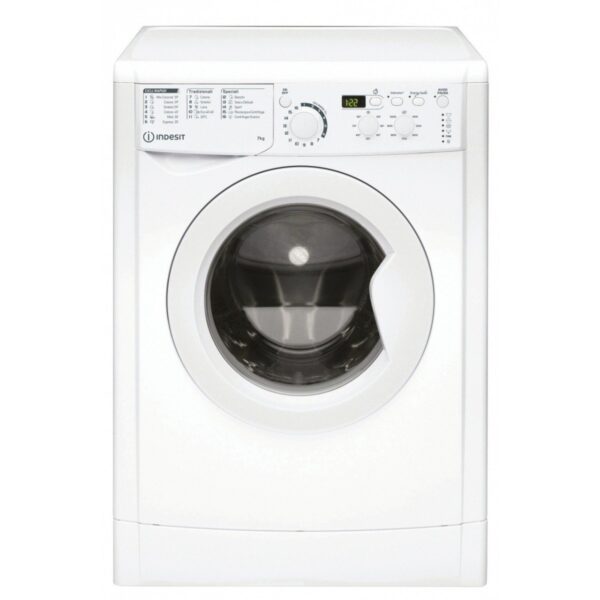 Indesit Frontlader Wasmachine 7 Kg 1000 RPM Geïntegreerd Display EWD71052WITN Klasse E