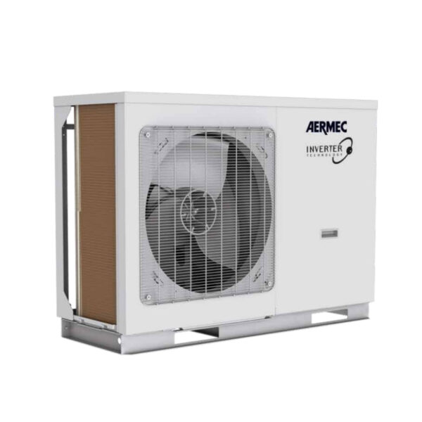 Aermec omkeerbare warmtepompkoeler HMI140 12 kW R-32 eenfase geïntegreerde wifi met afstandsbediening afsluiten