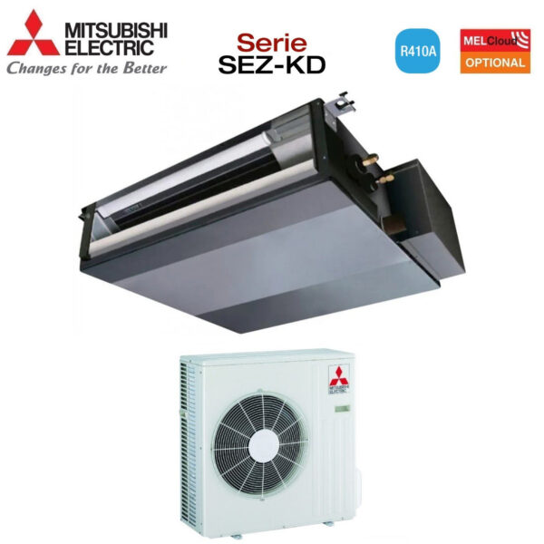 BARGAIN AREA - Mitsubishi Electric Ducted Air Conditioner 21000 Btu SEZ-KD60VAL R410A Wi-Fi Optional with Remote Control Included