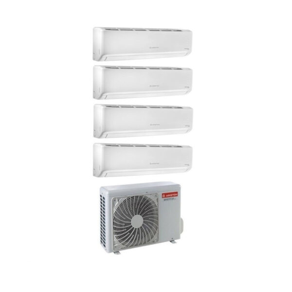 Airconditioner ARISTON SPLIT INVERTER Airconditioner ALYS PLUS serie 9+9+12+12 met QUAD 110