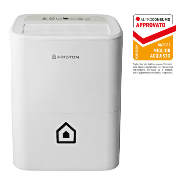 Ariston DEOS 16S vochtige luchtontvochtiger R290 gasomvormer 16 liter 3381353