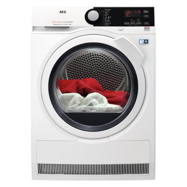 Aeg Heat Pump Dryer 8 kg T8DBE853 AbsoluteCare SensiDry ProSense ÖkoFlow Class A+++
