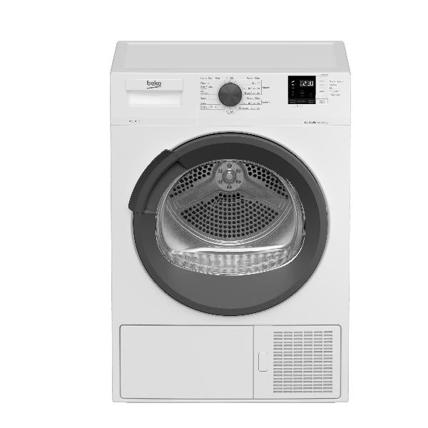 Beko Slim DRXS823A warmtepompdroger 8 kg (H84,6 x L59,7 x D53,7) Klasse A++ EcoGentle AquaWave-mand