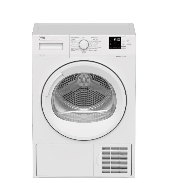 Slanke warmtepompdroger 7 kg Beko DRXS722W (A85xL60xP46) A++