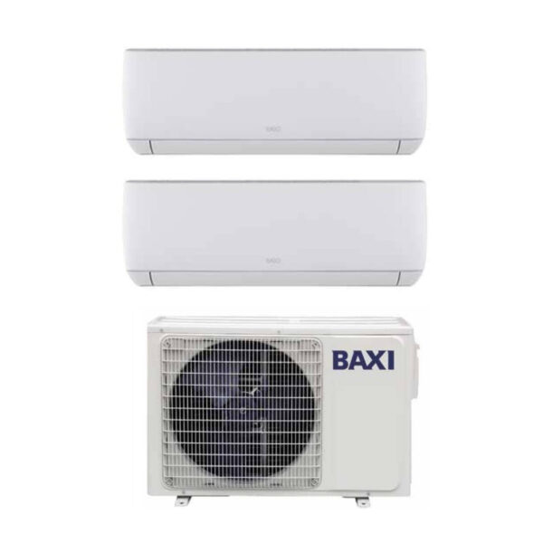 Baxi Dual Split Inverter Airconditioner Astra 7+7 Serie met LSGT50-2M R-32 Wi-Fi Optioneel 7000+7000 - Nieuw