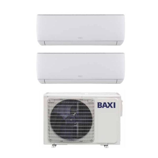 Baxi Dual Split Inverter Airconditioner Astra 9+12 Serie met LSGT50-2M R-32 Wi-Fi Optioneel 9000+12000 - Nieuw