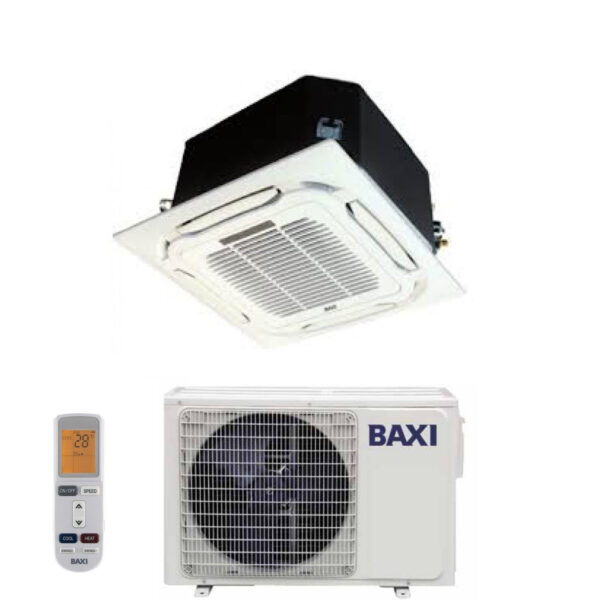 Baxi Inverter Cassette Airconditioner 18000 Btu RZGBK50 R-32 Wi-Fi Optioneel met afstandsbediening en paneel inbegrepen - Nieuw