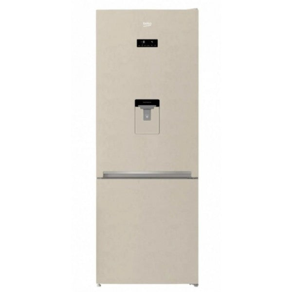Beko Total No-Frost 560 LT Beige combikoelkast RCNE560E40DBN (A192xL70xD74.5) Klasse E