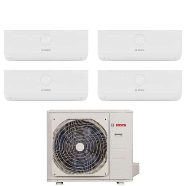 Bosch Airconditioner Split Inverter Panelen CLIMATE 3000i serie 9+9+9+9+9 met MS 36 OUE R-32 Wi-Fi Optioneel 9000+9000+9000