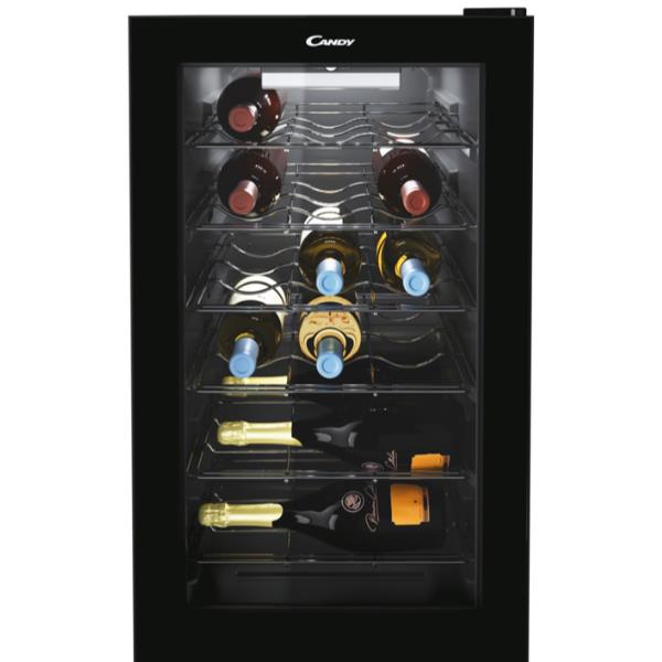 Cantinetta DiVino Candy WC 021 M/N van 21 flessen Zwart
