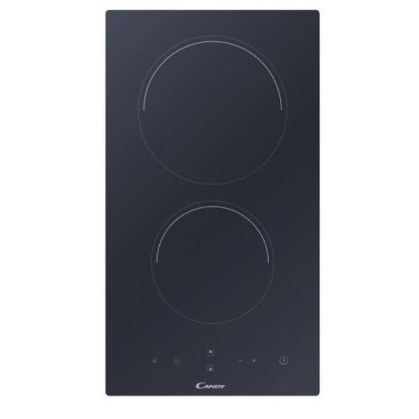 Kookplan Inductie Candy CID 30/G3 2 Foods (L28,8xP52) Glaskeramiek Zwart Touchbediening
