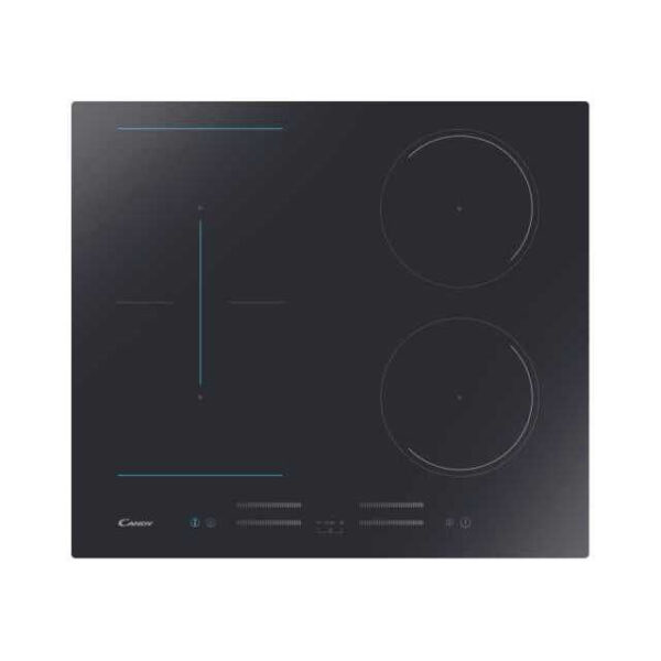 Candy CMC644TP Inductiekookplaat 4 zones in zwart glaskeramiek (BxD): 59x52 FlexZone Touch Power Limiter Kindveiligheid