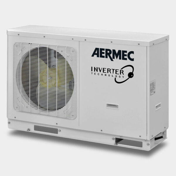 Omkeerbare luchtcondensatiewarmtepomp Aermec HMI 140T Trifase 12/14 kW R-32 Wi-Fi geïntegreerd