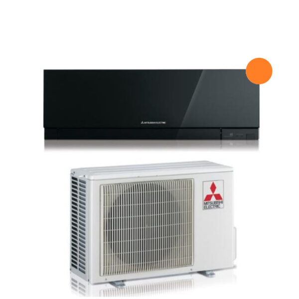 Mitsubishi Electric Inverter Airconditioner Kirigamine ZEN R-32 Zwart 15000 btu MSZ-EF42VGKB Zwart Geïntegreerde Wi-Fi - (Nieuw)