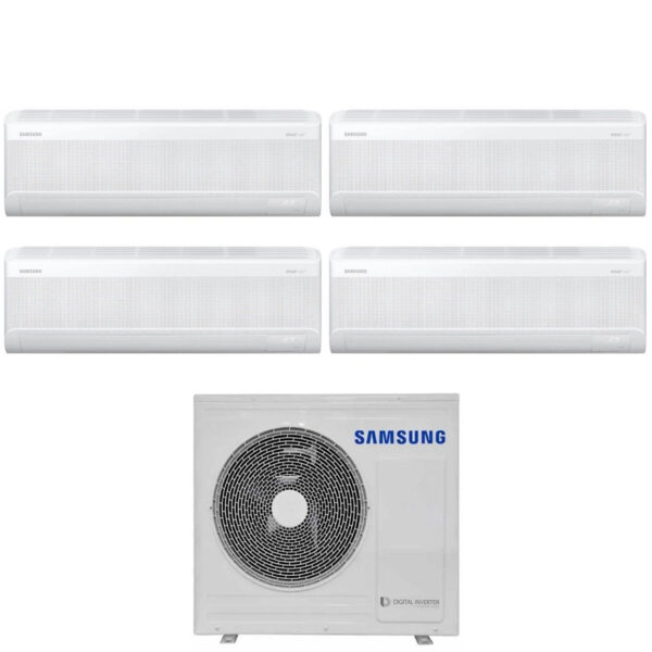 Samsung Windfree Elite Series Split Inverter Air Conditioner 9000+9000+9000+9000+9000 btu with AJ080TXJ4KG/EU Wi-Fi 9+9+9+9 R-32 - NEW
